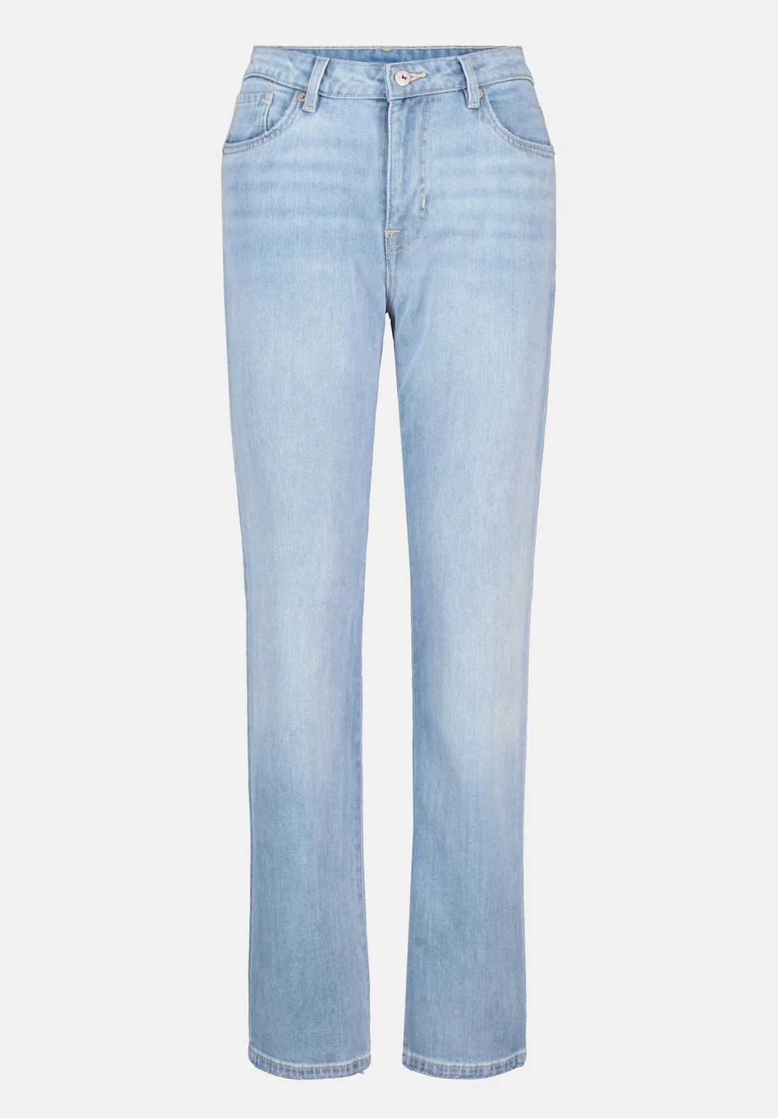 High Rise Straight Jayden Women's Jeans in Light & Soft Blue - BL15837 - Image 5
