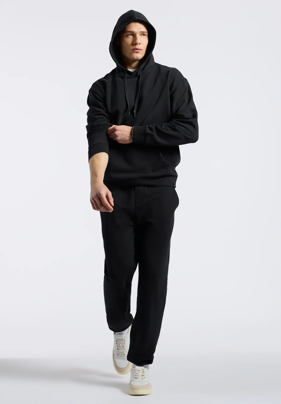 Patto Men's Relaxed Jogger Pants, Black - BM24598 - Image 5