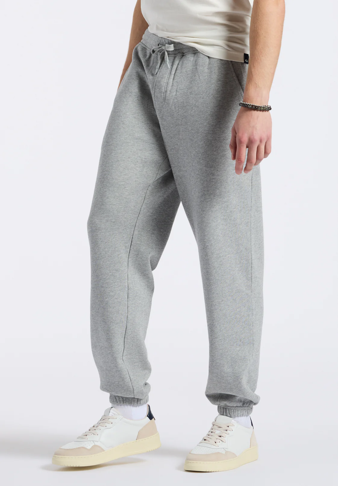 Patto Men's Relaxed Jogger Pants, Heather Grey - BM24598 - Image 3